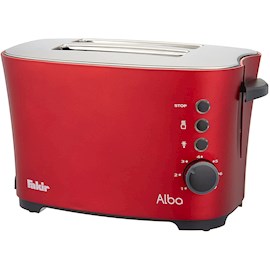 ტოსტერი Fakir Alba 980W, Toaster, Rouge